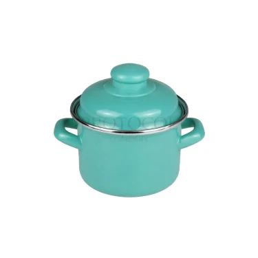 Emaye Mini Derin Tencere 12 Cm 900 ml