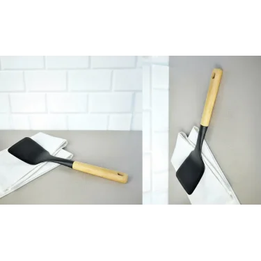 italyan tasarım Ahşap Saplı Mutfak Spatula