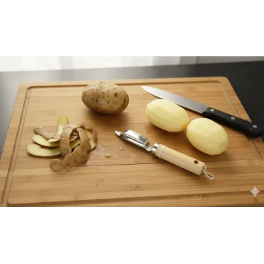 italyan tasarım Bambu Metal Soyacak-oyma aleti