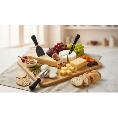 Prestijli 3lü Peynir Bıçak Seti