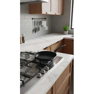 Premium Döküm Tek Kişilik Mini Yumurta & Pancake Tava - 14 cm