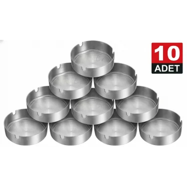 10 adet Krom Küllük Seti 10cm Otel -Restaurant- Cafe