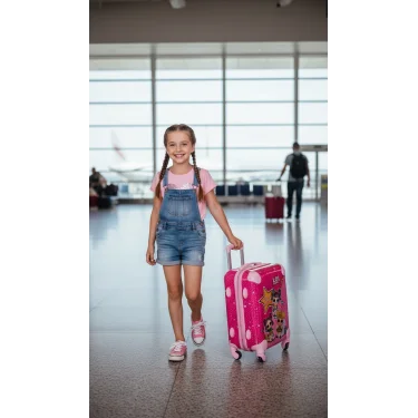 ABS L.O.L. Candy Girl Stars 4 Tekerlekli Çocuk Valizi – Şıklık ve Dayanıklılık