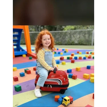 LuxeKid ABS Renkli Çocuk Valizi – Çocuklar İçin Şıklık ve Dayanıklılık