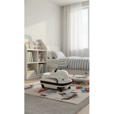 LuxeRoll 360° ABS Çocuk Valizi – İnovatif Dönüşüm & Dayanıklılık