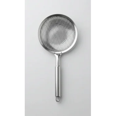 Premium Kalite Paslanmaz Çelik Kevgir - Çok Amaçlı Mutfak Süzgeci 16cm 34cm