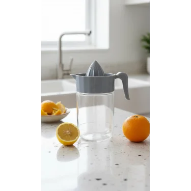 Plastik Sıkacak Limon Sıkacağı Portakal Narenciye Sıkıcı Mutfak Aleti – 660 CC