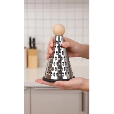 Premium Konik Top Rende – Büyük Boy, 13cm-25cm