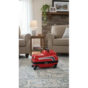 Premium Renkli Çocuk Valizi – ABS Sürdürülebilir Tasarım