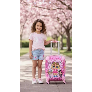 Lol Princess Pembe Kız Çocuk Valizi – Şıklık ve Dayanıklılık
