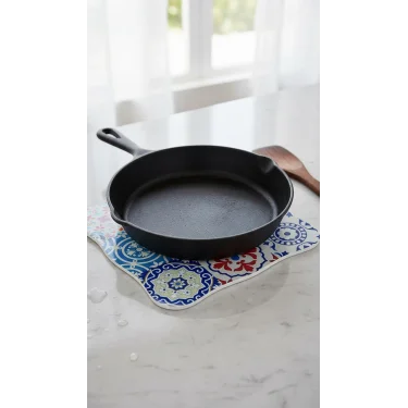 Lüks Bambu Mandala Otantik Nihale – 17x17 cm