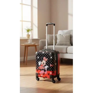 Çok Renkli Unisex Çocuk Kabin Boy Valiz Pra-520917-8797