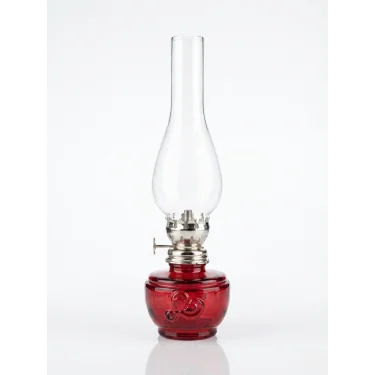 Dekoratif Ve Kullanılabilir Gaz Lambası Kücük Boy 24 Cm