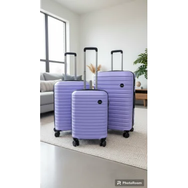 Premium ABS 4 Tekerlekli Kırılmaz Bavul Set – Yerli Üretim Şıklığı