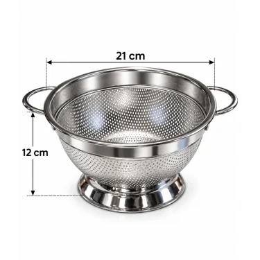 ayaklı süzgeç 21 cm küçük boy