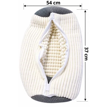 Özel Tasarım Ayakkabı ve Hassas Eşya Yıkama File Çantası- Mikrofiber Fermuarlı Koruyucu Yıkama Filesi