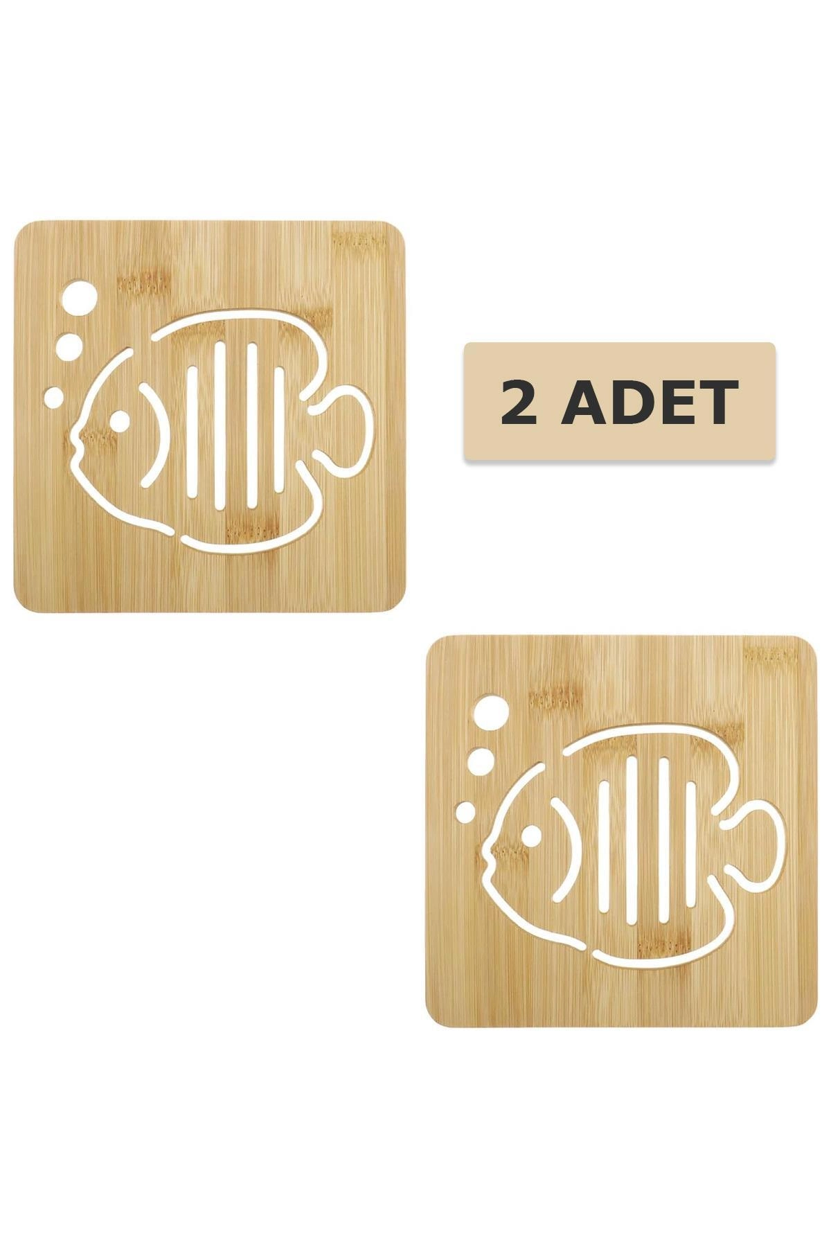 Prestijli Bambu Balık Desenli 2