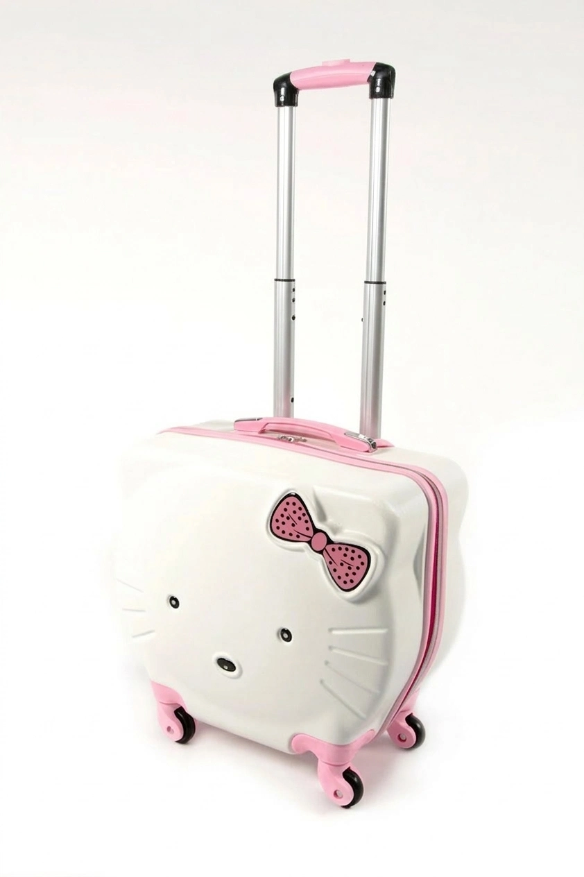 Premium Hello Kitty 4 Tekerlekli Çocuk Valizi