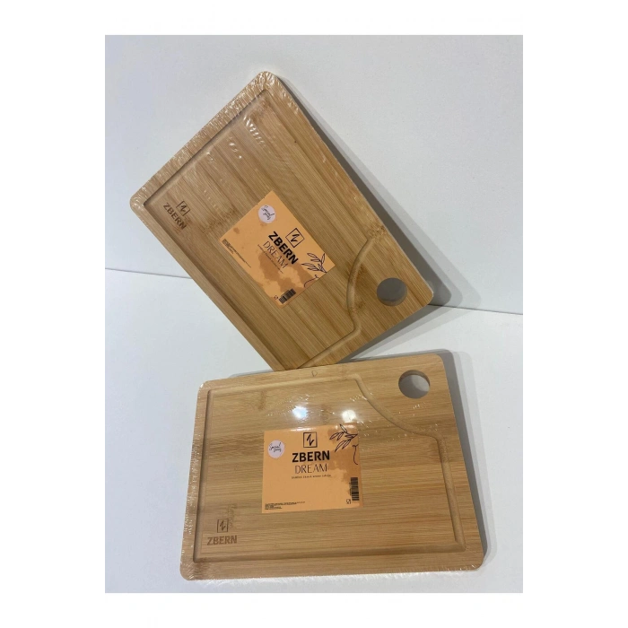 2Lİ ZBERN DREAM BAMBOO EKMEK KESME TAHTASI
