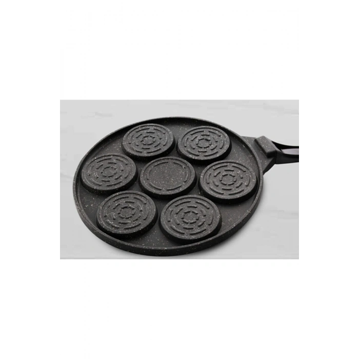 Gülenyüz Smile Döküm Granit Pankek Krep Tavası 27 CM