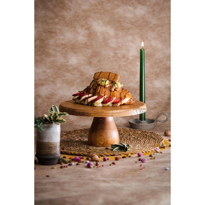 Kapadokya Ayaklı Sunum Servis Tabağı