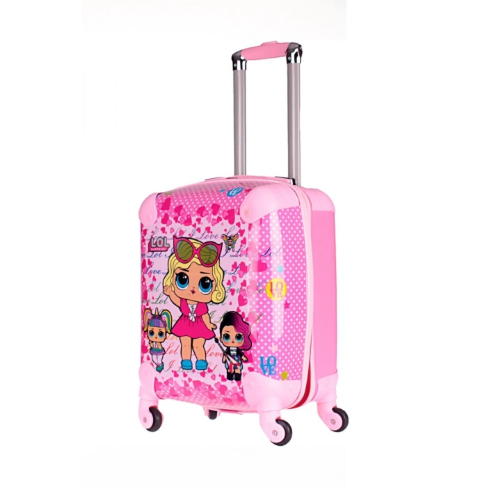 Lol Kız Çocuk Valizi Pembe