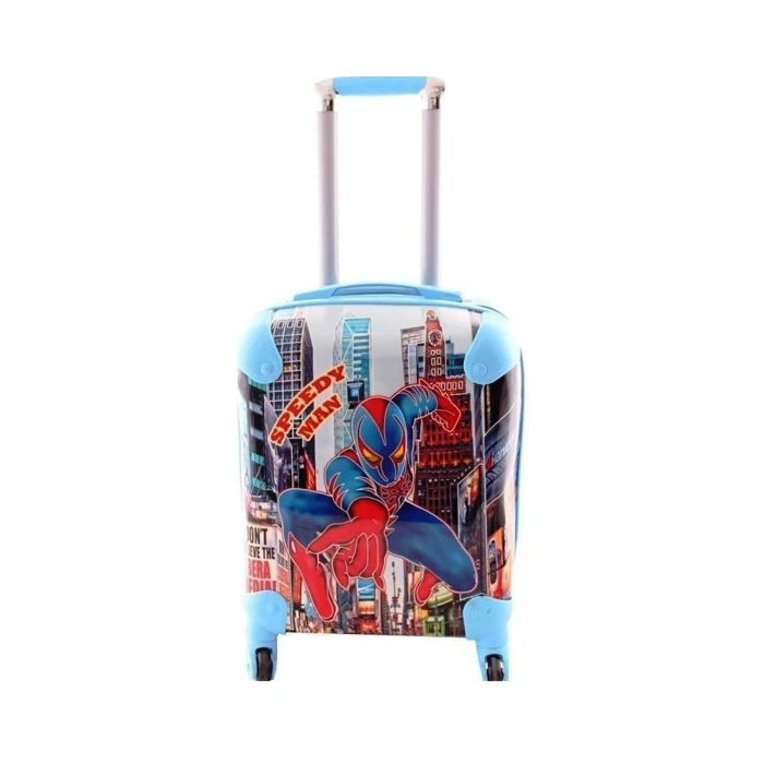 Çok Renkli Unisex Çocuk Kabin Boy Valiz PRA-442155-4464