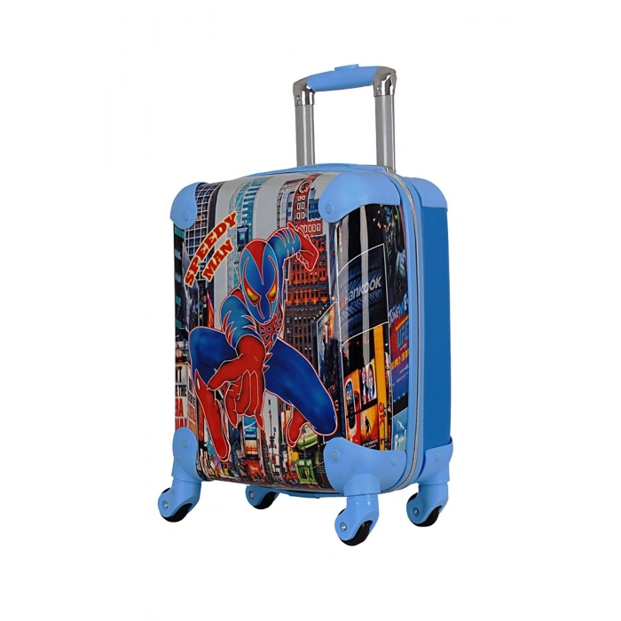 Çok Renkli Unisex Çocuk Kabin Boy Valiz PRA-442155-4464