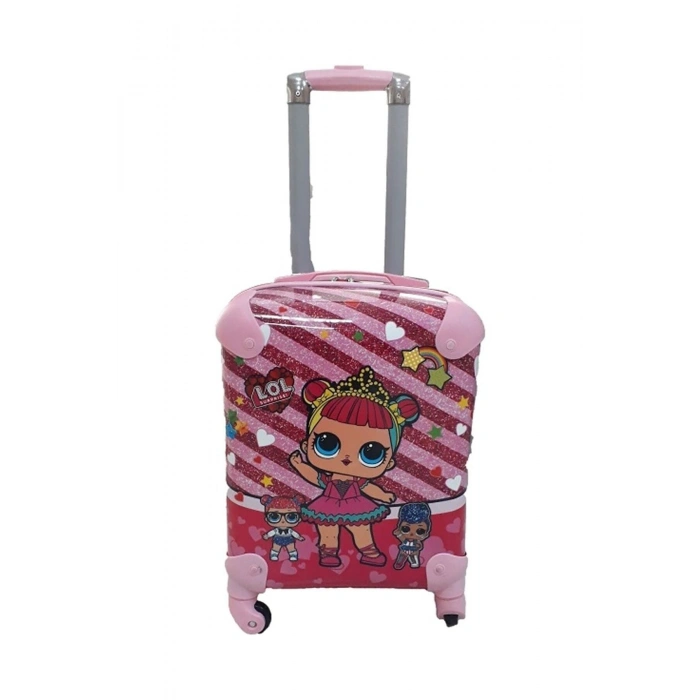 Çok Renkli Unisex Çocuk Kabin Boy Valiz PRA-419485-2782