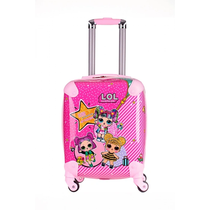 Disney Lol Kız Çocuk Valizi - Pembe