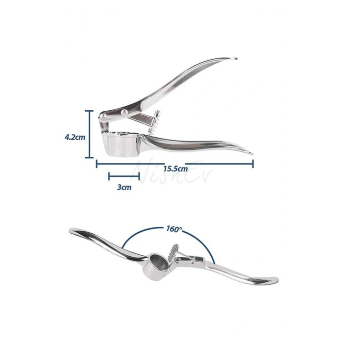 Sarımsak Ezici / Paslanmaz Çelik Sarımsak Ezeceği - Sarımsak Sıkacağı