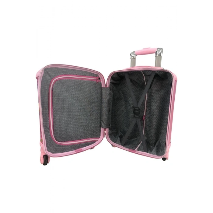 Kız Çocuk Pembe Lol Baskılı  Valizi