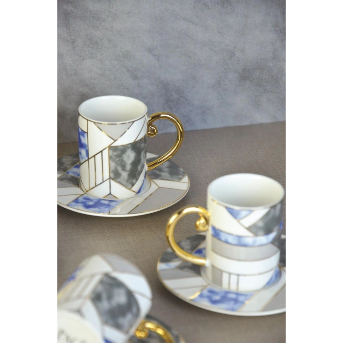 Claudie 6lı Kahve Fincanı Takımı