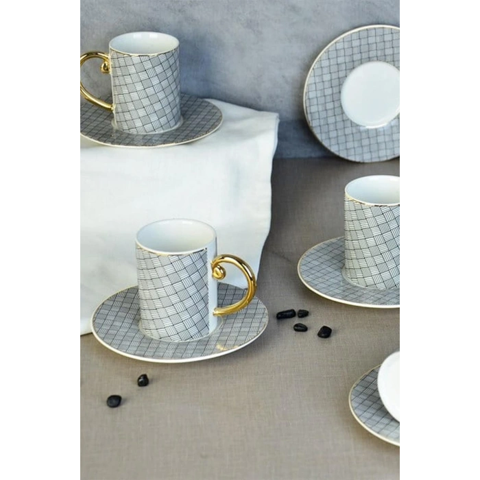 Protocol London Linda 6lı Kahve Fincanı Takımı