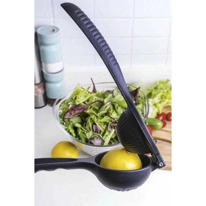 Demir Döküm Paslanmaz Sıkacak Limon Sıkacağı Portakal Narenciye Sıkıcı Pratik Mutfak Aleti