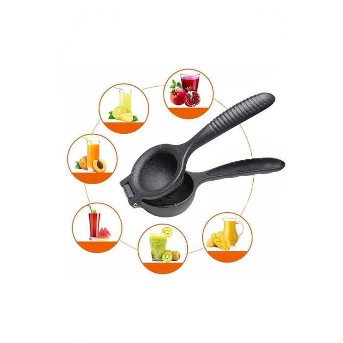 Demir Döküm Paslanmaz Sıkacak Limon Sıkacağı Portakal Narenciye Sıkıcı Pratik Mutfak Aleti