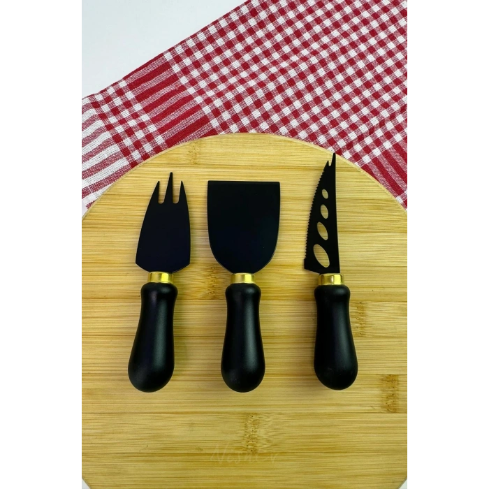 3’lü Lüx Peynir Bıçağı Seti