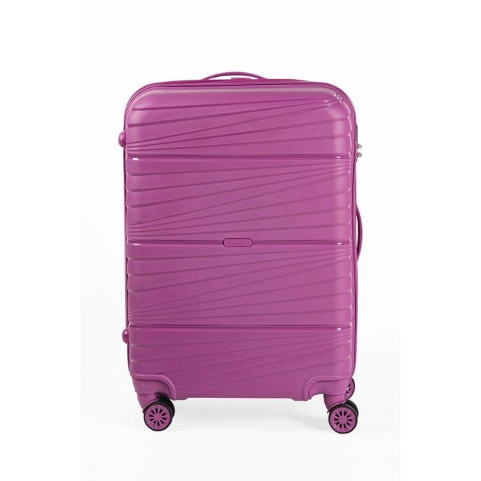 3’lü Valiz Bavul Seti Mor – Darbelere Karşı Yüksek Koruma