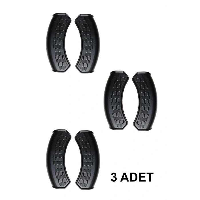 Yanmaz Yapışmaz Silikon Tencere Tutacağı Silikon Kulp Tutacak – 3 Adet Çift