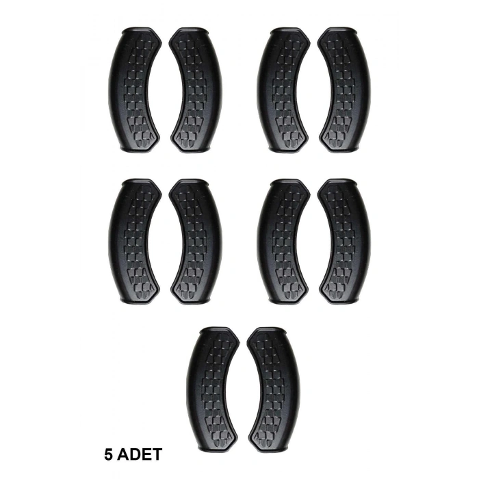 Yanmaz Yapışmaz Silikon Tencere Tutacağı Silikon Kulp Tutacak – 5 Adet Çift