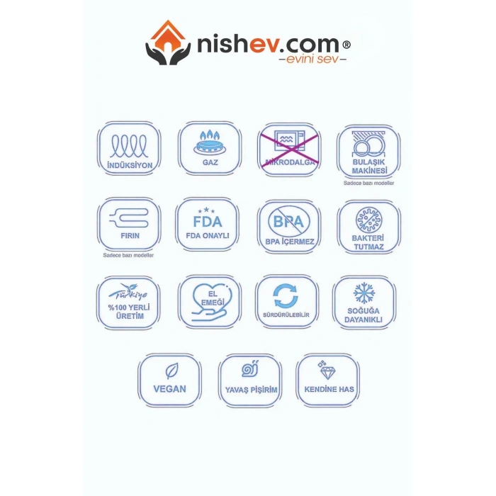 İtalyan 3’lü Emaye Yemek Saklama Kabı Seti 14/16/18 cm – Sarı