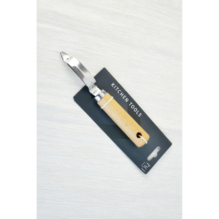 Evini Sev Bambu Saplı Metal Soyacak