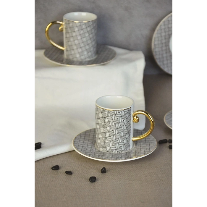 Linda 6lı Kahve Fincanı Takımı