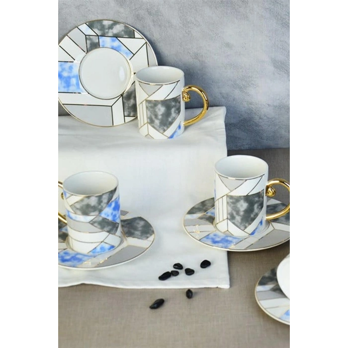 Claudie 6lı Kahve Fincanı Takımı