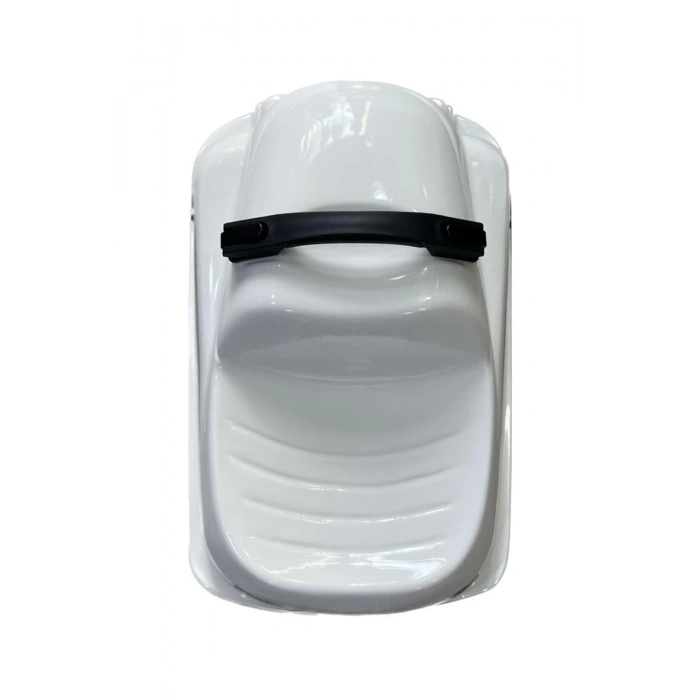 ABS Sürülebilir Çocuk Valizi Beyaz