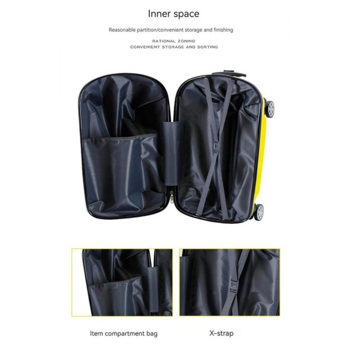 Protocol London Abs Sürülebilir Çocuk Valizi