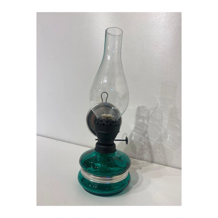 Dekoratif Ve Kullanılabilir Gaz Lambası Büyük Boy 33 Cm