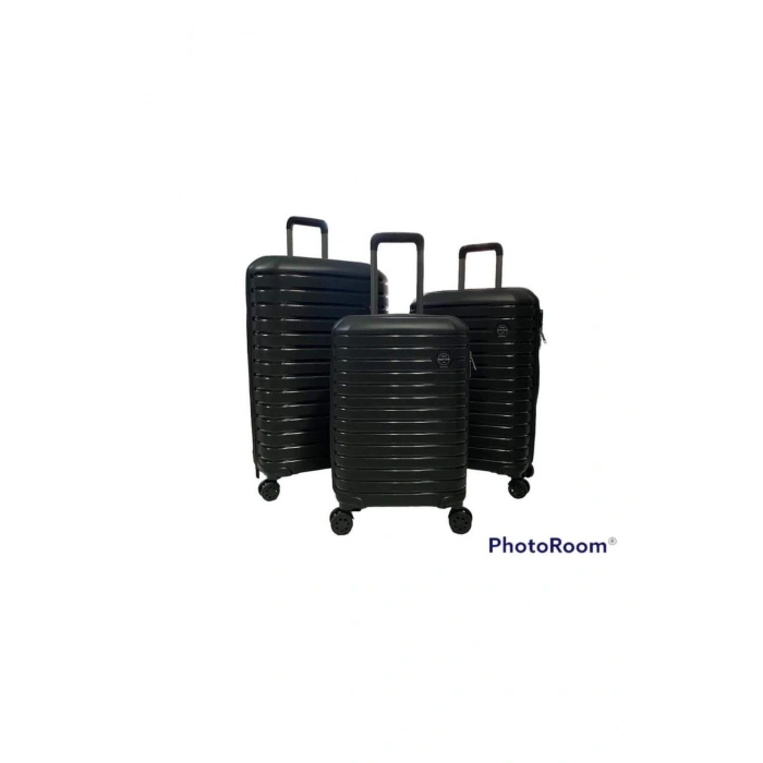 Abs 4 Tekerlekli Kırılmaz Bavul Set Yerli Üretim