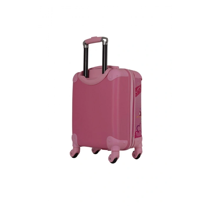 Prenses Çocuk Valizi Pembe