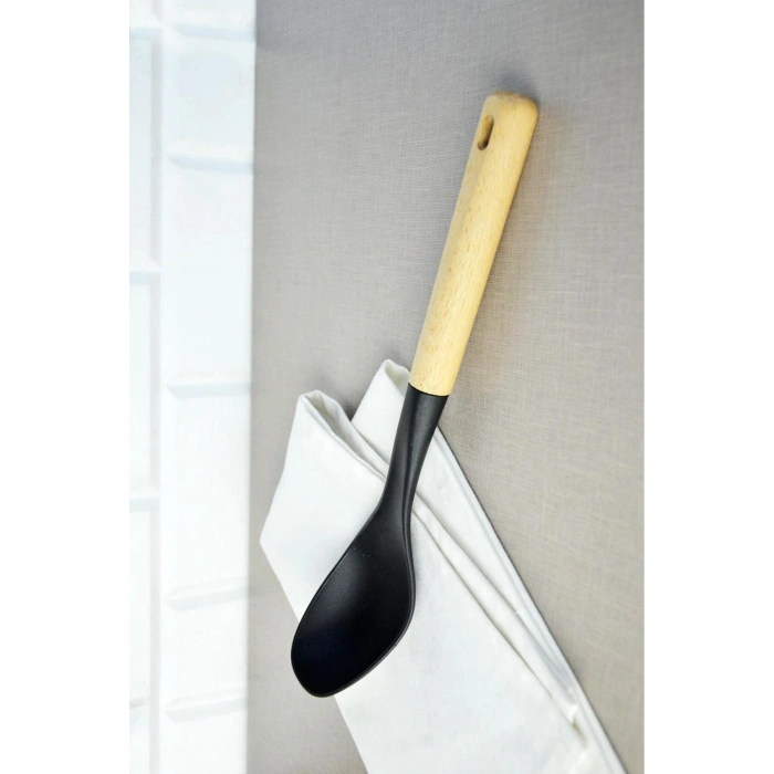 Küçük Ahşap Saplı Kaşık Mutfak Aleti -x000049